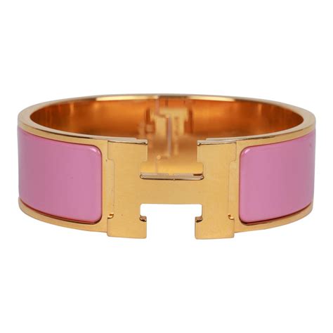 hermes rose nacarat bracelet silver|Hermes leather bracelets.